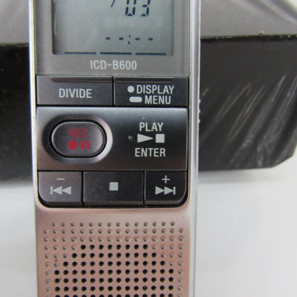 Sony Corporation Sony IC Recorder ICD-B600 Handheld Portable Voice Recorder - Picture 3 of 9